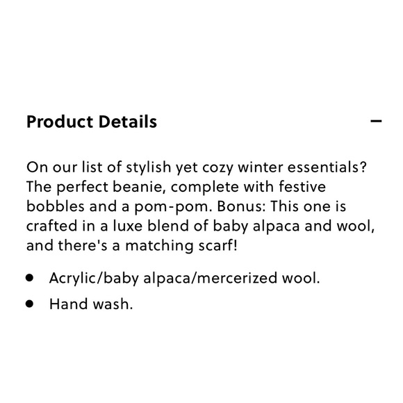 J. Crew Chunky Knit Bobble Beanie - Picture 3 of 9